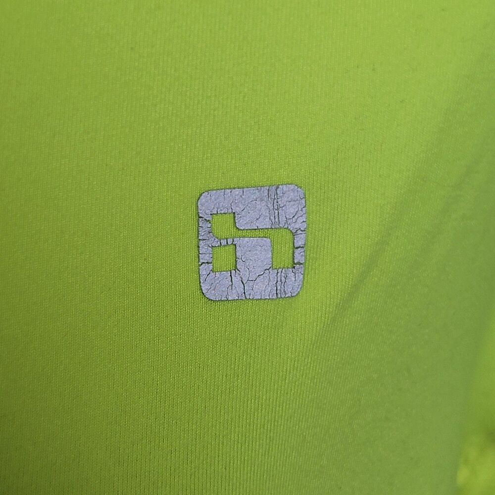 Hind Athletic Top Women's Large Neon Yellow Activewear Running UV Protection - Picture 4 of 9